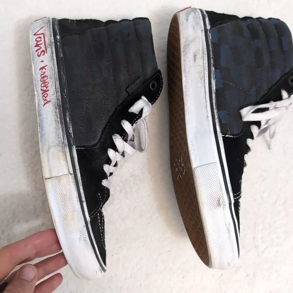 VANS SKATE SK8-HI - KROOKED BY NATAS FOR RAY - Men's Size‎ 10